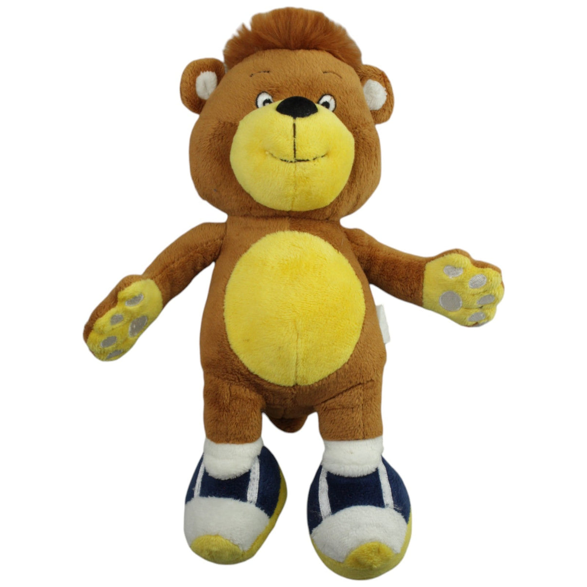 123000015271 KB Design & Promotion Pfizer Bär mit Schuhen (ohne Shirt) Kuscheltier Kumpel Leo Bär Gebraucht