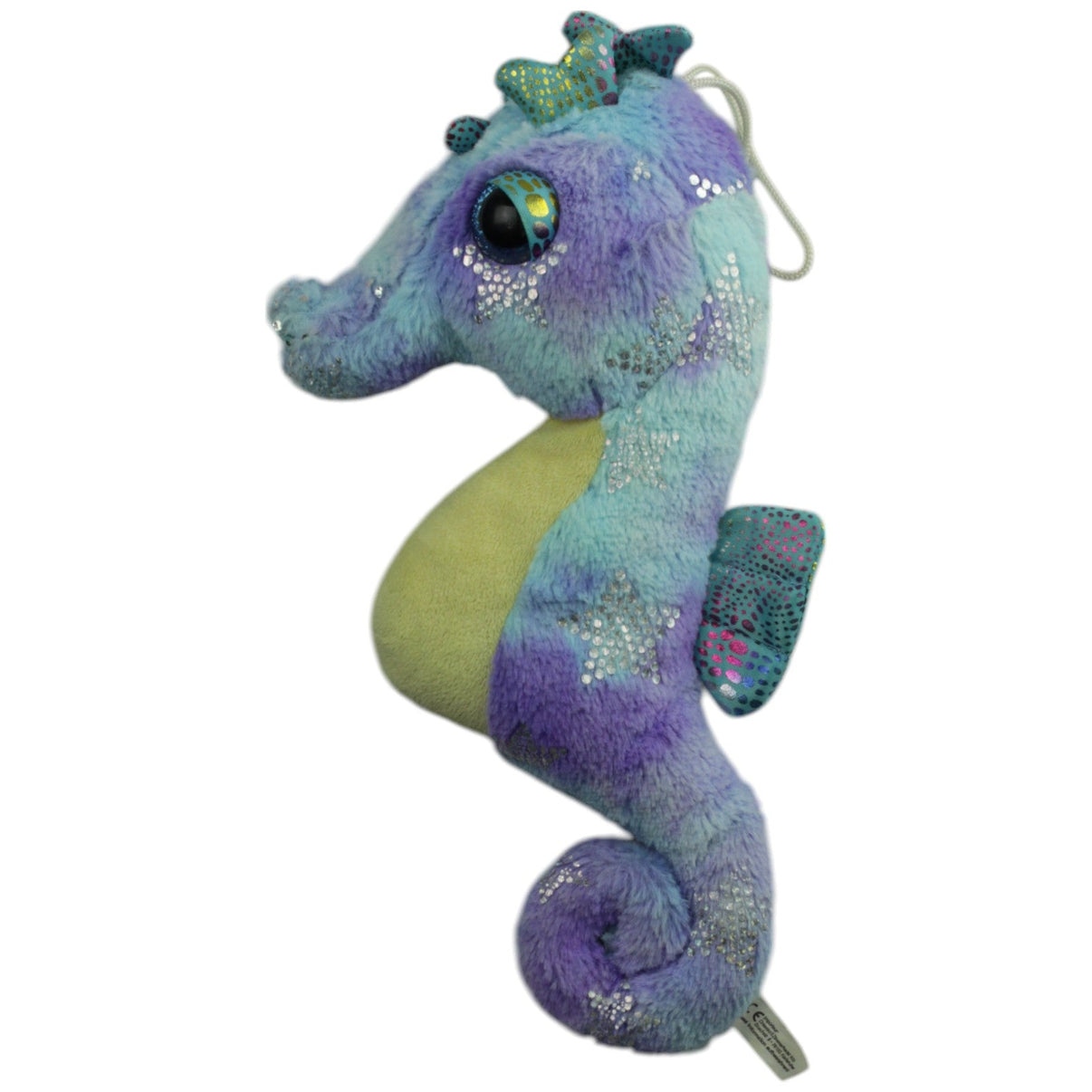 123000015443 Dressler & Zimmerhackl KG Süßes Seepferdchen mit Glitzer, blau Kuscheltier Kumpel Leo Gebraucht Oktopus