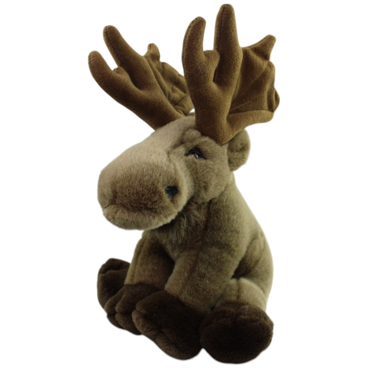 123000015674 SEMO Großer Elch Kuscheltier Kumpel Leo Gebraucht Weihnachten