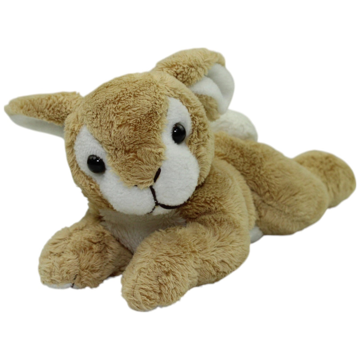 123000015796 Unbekannt Hellbrauner Hase, liegend Kuscheltier Kumpel Leo Gebraucht