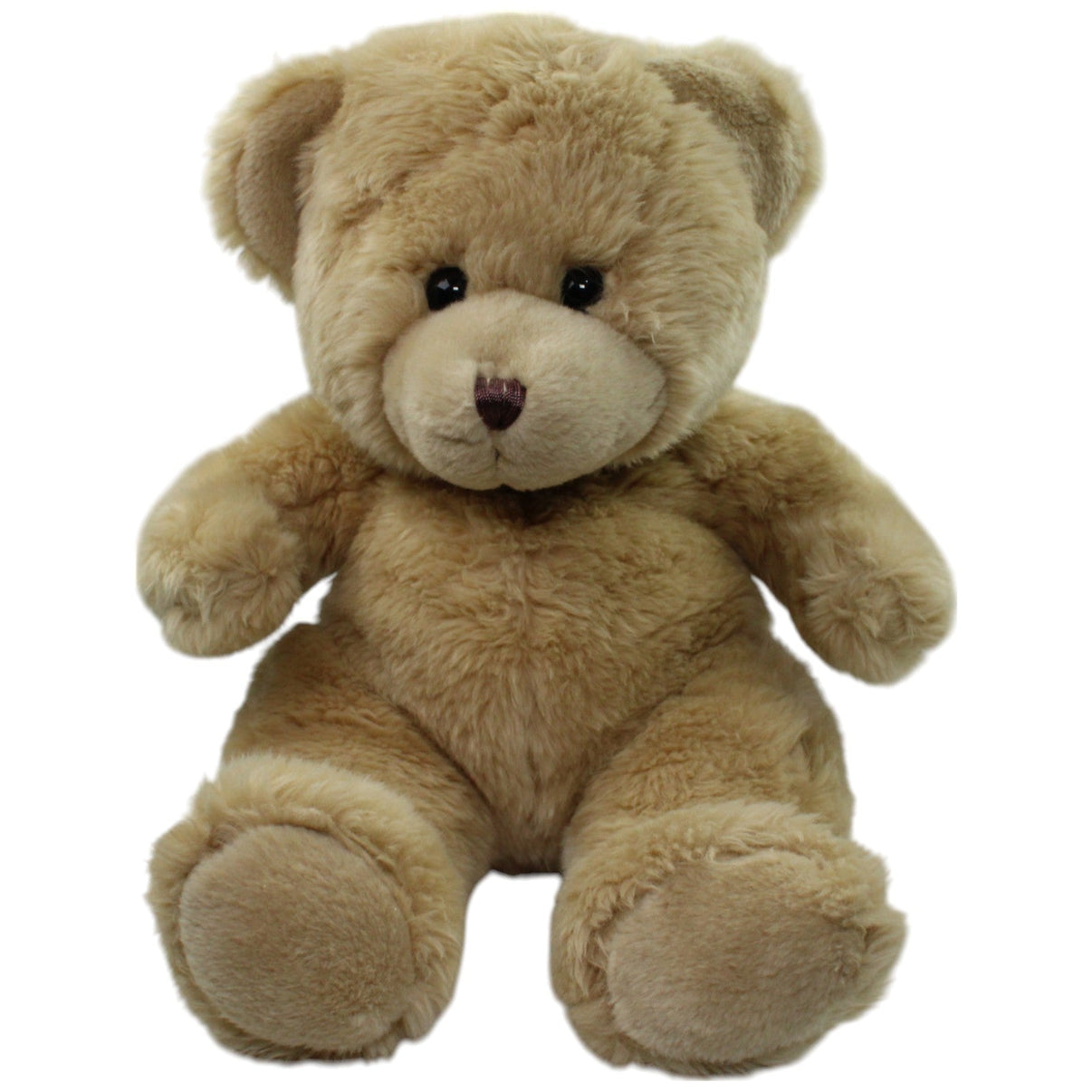 123000015906 DWW XL beiger Teddybär Kuscheltier Kumpel Leo Gebraucht Teddy Teddybär