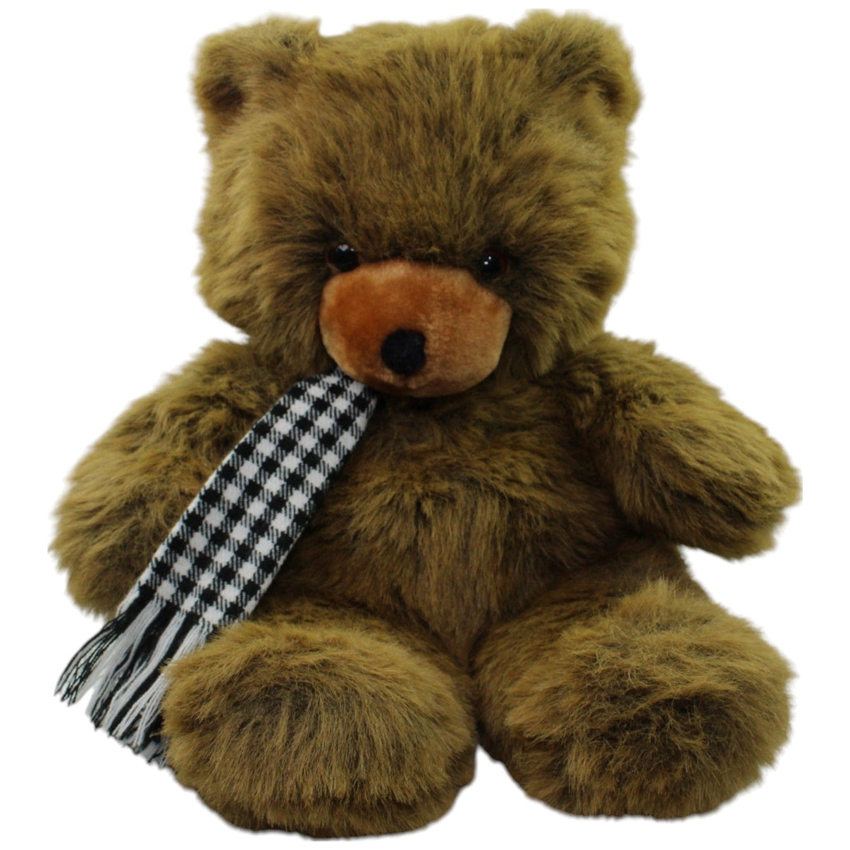 123000015914 MPG Consulting XL brauner Teddybär mit Schal Kuscheltier Kumpel Leo Gebraucht Teddy Teddybär