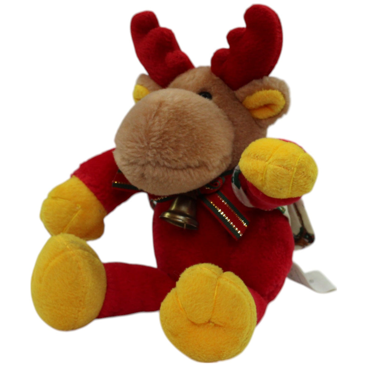 123000015921 Sunkid Weihnachtlicher Elch mit Rucksack Kuscheltier Kumpel Leo Gebraucht Weihnachten