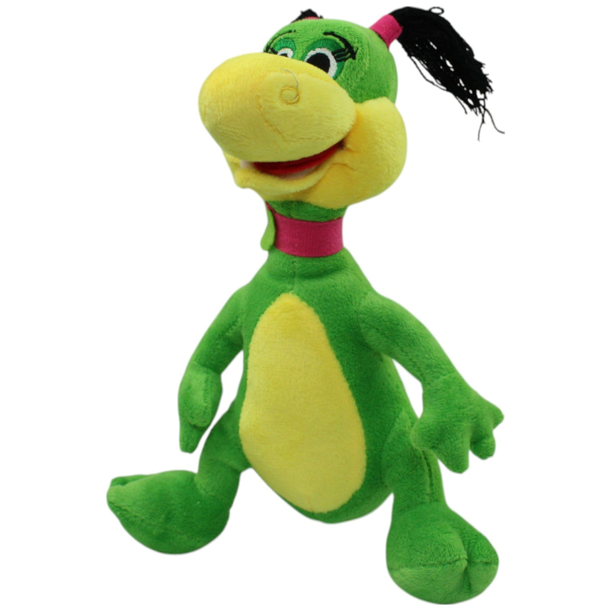 123000015931 DINOSOL SUPERMERCADOS SL Mädchen Dinosaurier Dinita mit Zöpfen Kuscheltier Kumpel Leo Dino Dinosaurier Gebraucht