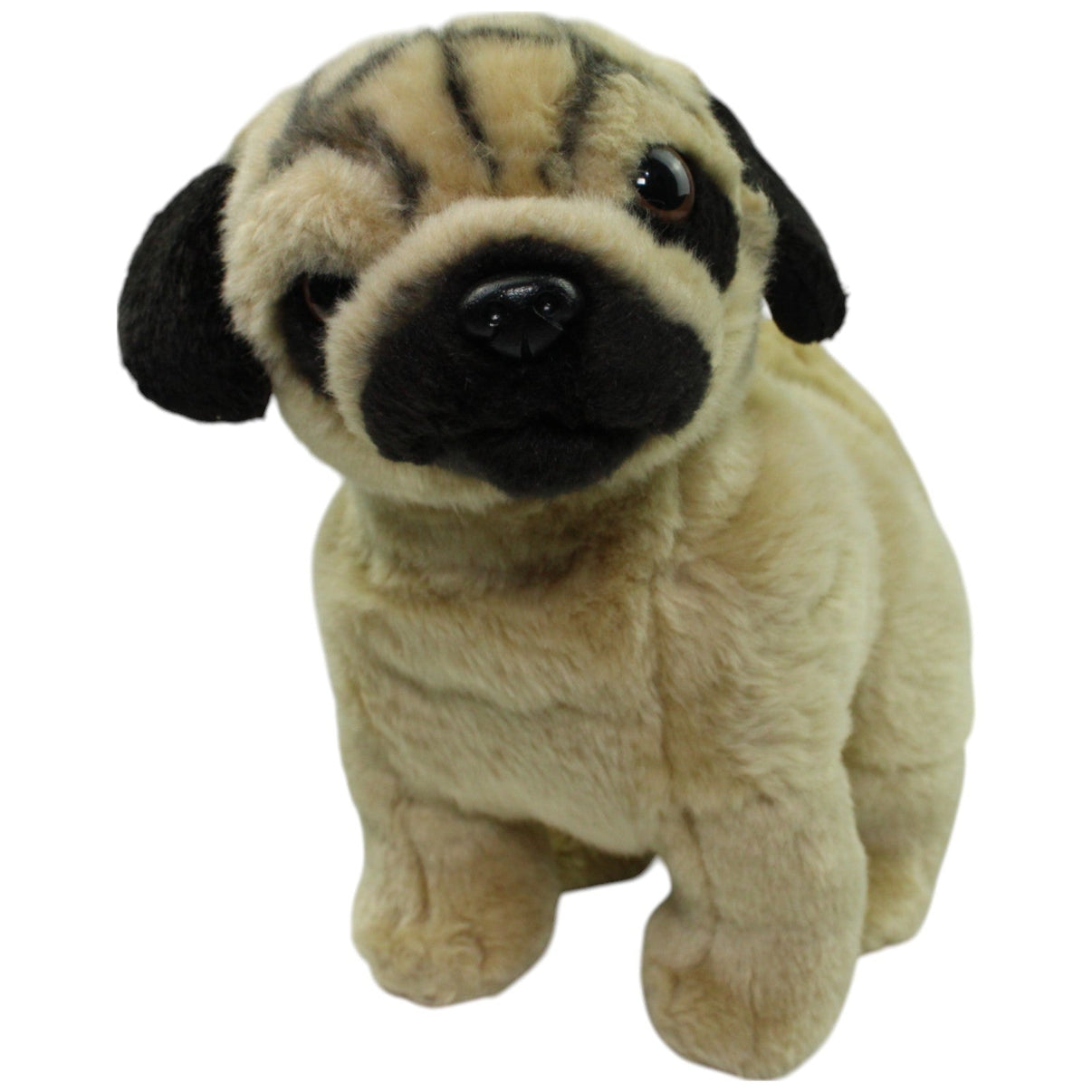 123000015969 Uni - Toys Hübscher Mops, sitzend Kuscheltier Kumpel Leo Gebraucht