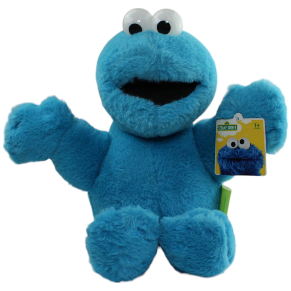 123000016001 Sambro XL Krümelmonster aus der Sesamstraße, sitzend Plüschfigur Kumpel Leo neu