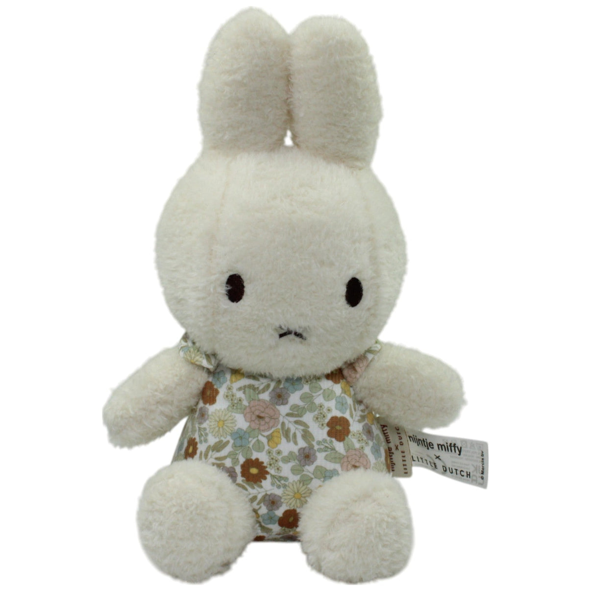 123000016033 Tiamo nijntje miffy x little dutch, Hase mit Blumenmuster Kuscheltier Kumpel Leo Gebraucht
