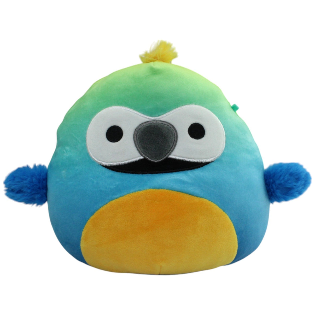 123000016226 Kellytoy Squishmallows, Baptise der Ara Kuscheltier Kumpel Leo Ara Gebraucht Papagei