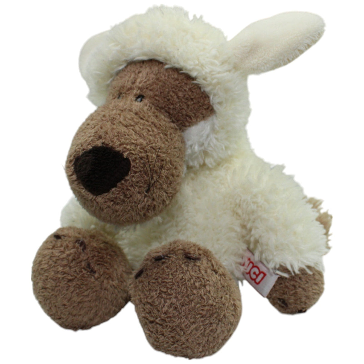 123000016267 NICI Wolf Jolly im Schafspelz, weiß Kuscheltier Kumpel Leo Gebraucht