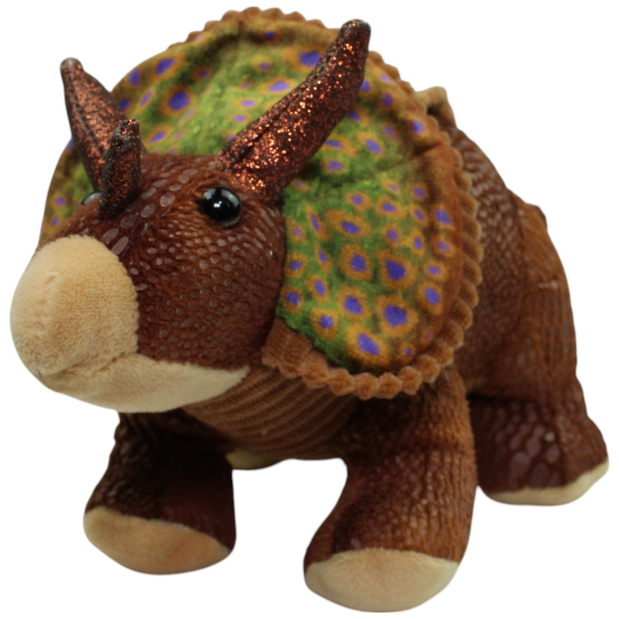 123000016307 Amek Brauner Triceratops Kuscheltier Kumpel Leo Gebraucht