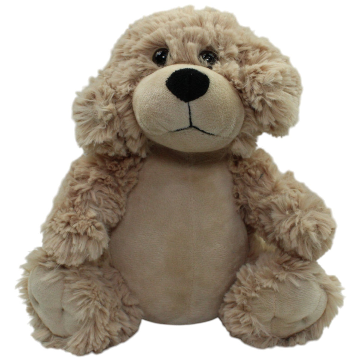 123000016341 Unbekannt The Petting Zoo, Zotteliger hellbrauner Hund Kuscheltier Kumpel Leo _Vintage_ Gebraucht