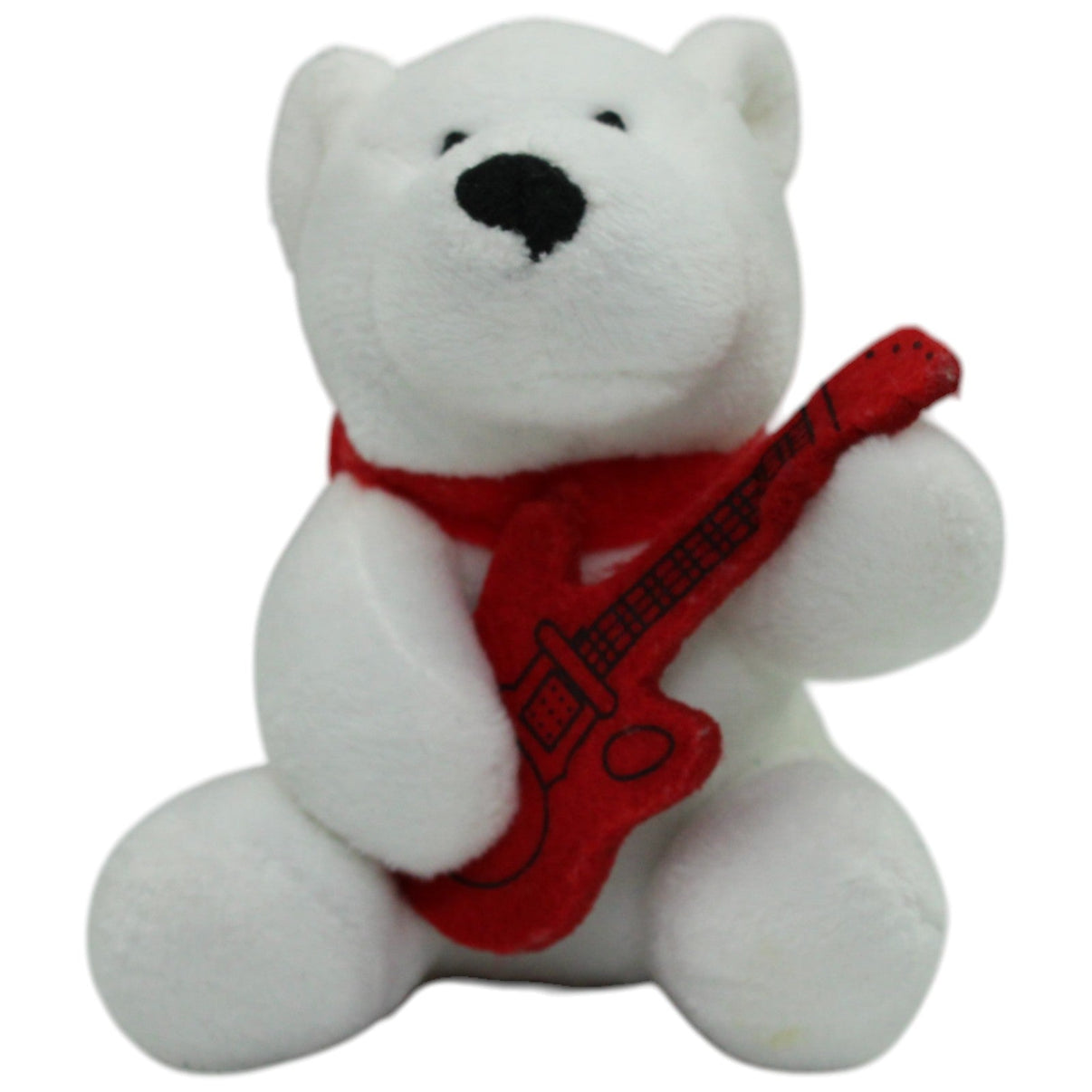 123000016361 Ünver GmbH Coca - Cola, Eisbär mit Gitarre Kuscheltier Kumpel Leo Gebraucht