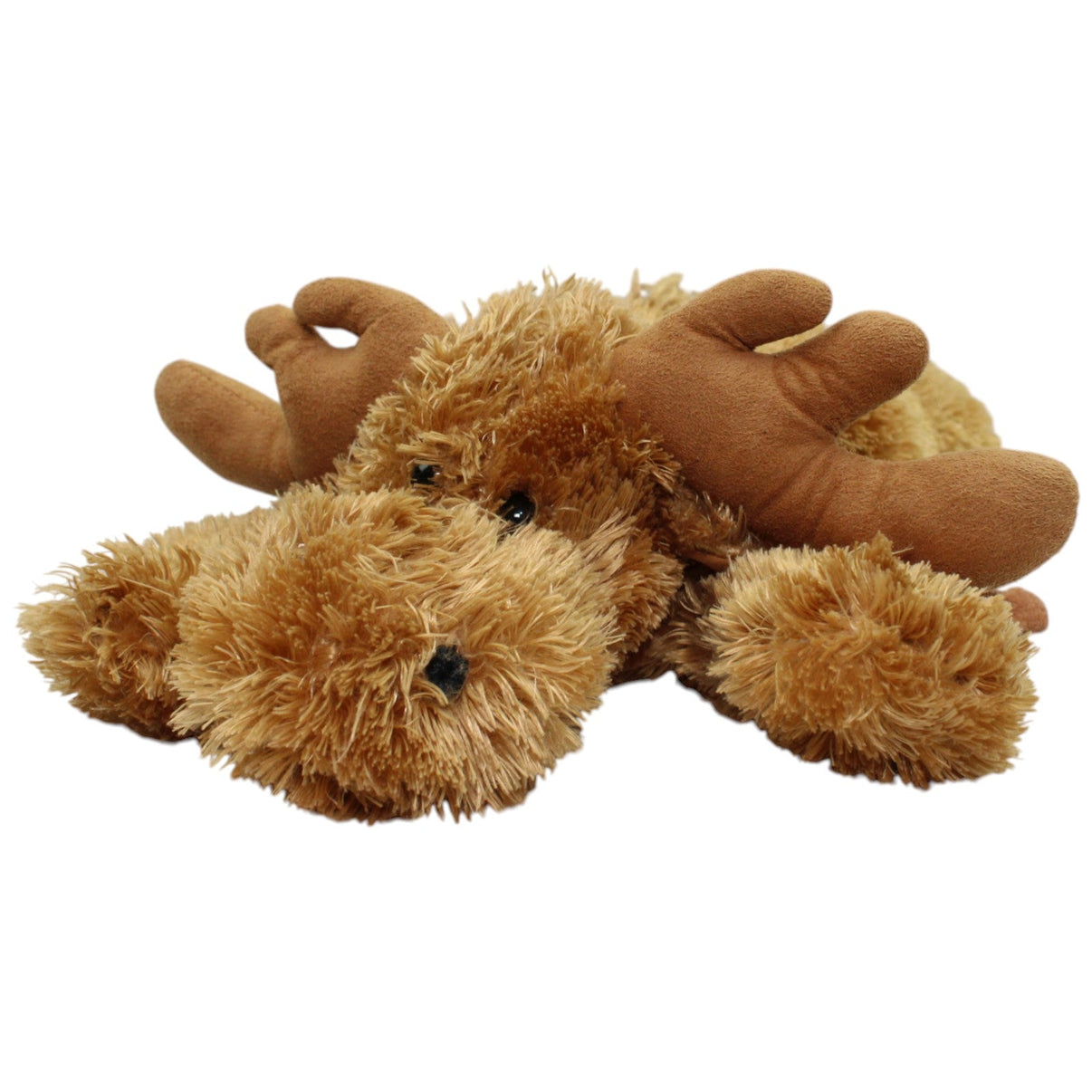 123000016364 Unbekannt Süßer hellbrauner Elch mit Schal "NORWAY" Kuscheltier Kumpel Leo Gebraucht