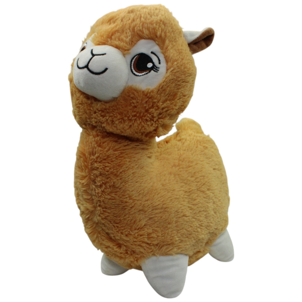 123000016382 Krüger & Gregoriades Braunes Lama "Pako" Kuscheltier Kumpel Leo Gebraucht