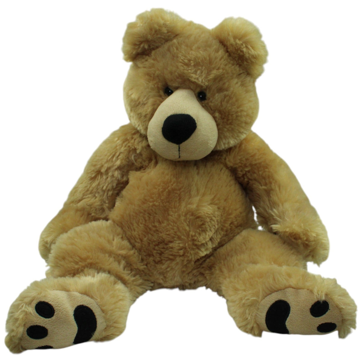 123000016385 Morgenroth Zotteliger XL Teddybär Kuscheltier Kumpel Leo Gebraucht Teddy Teddybär