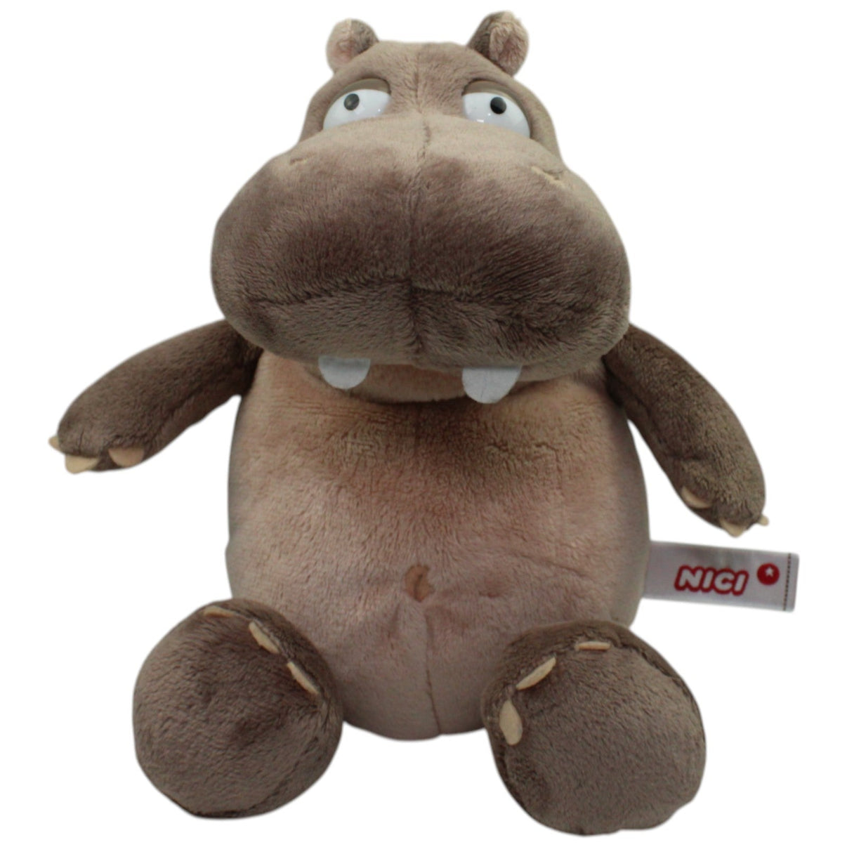 123000016497 NICI Nilpferd Balduin, sitzend Kuscheltier Kumpel Leo Gebraucht