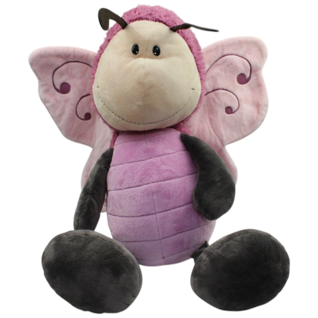 123000016516 NICI Lila Schlenker Schmetterling Vivian, XL Kuscheltier Kumpel Leo Gebraucht Insekt