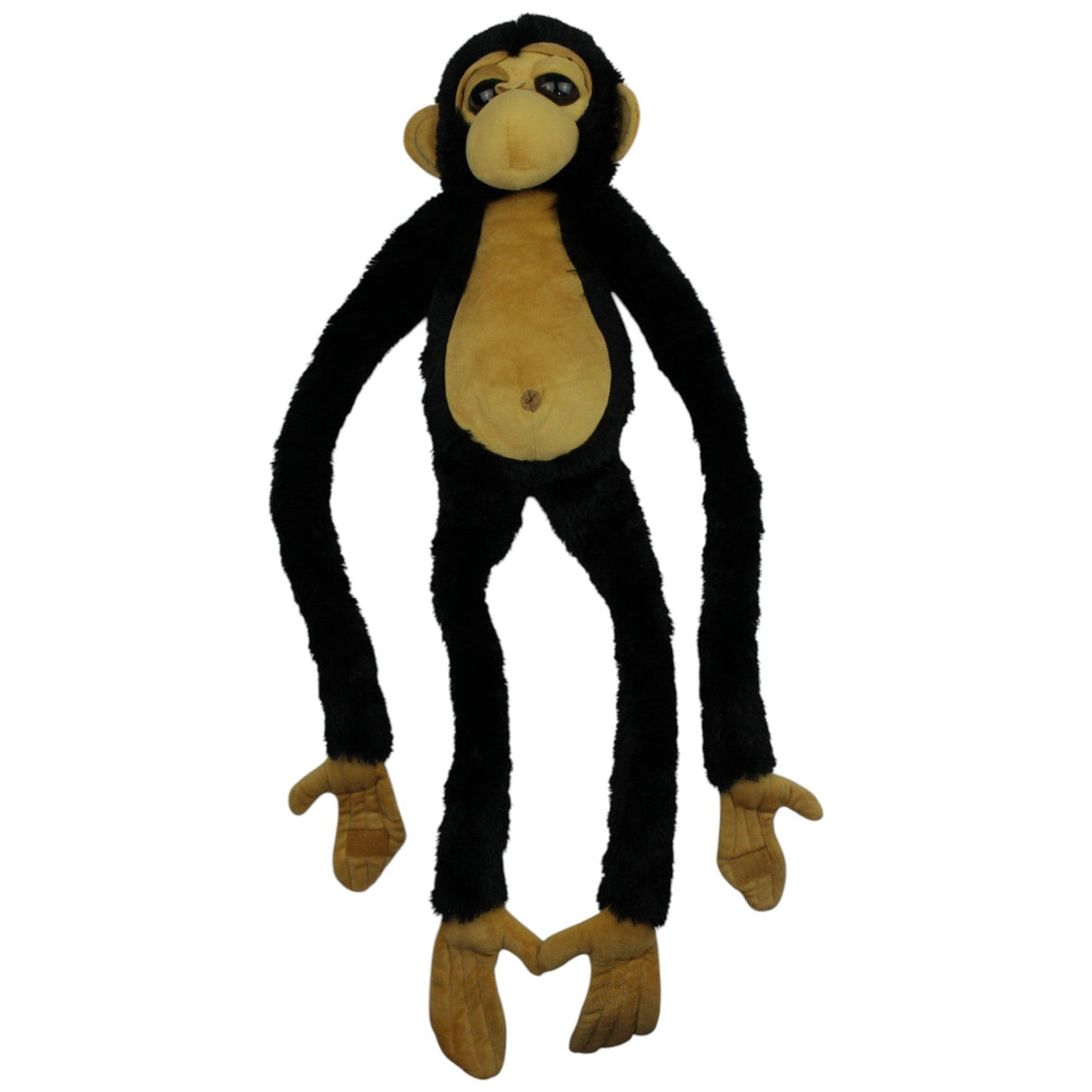 123000016526 Nature Planet Riesiger Schlenker - Schimpanse mit Klett - Händen Kuscheltier Kumpel Leo Affe Gebraucht