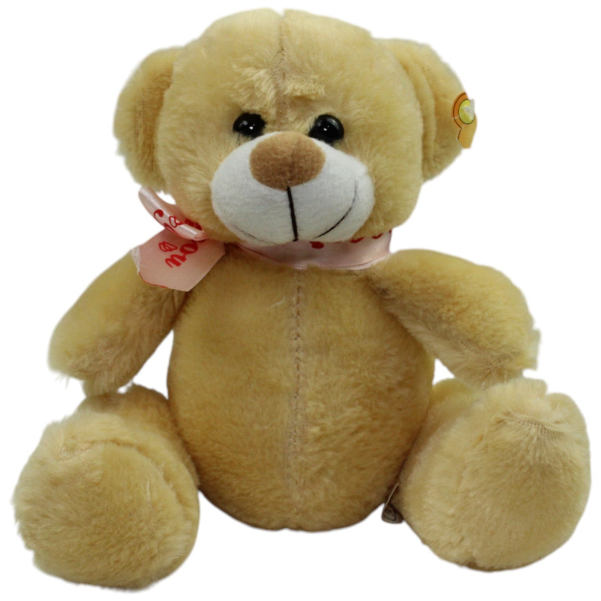 123000016594 Paul Import Teddy mit Schleife "I love You" Kuscheltier Kumpel Leo Gebraucht Teddy Teddybär