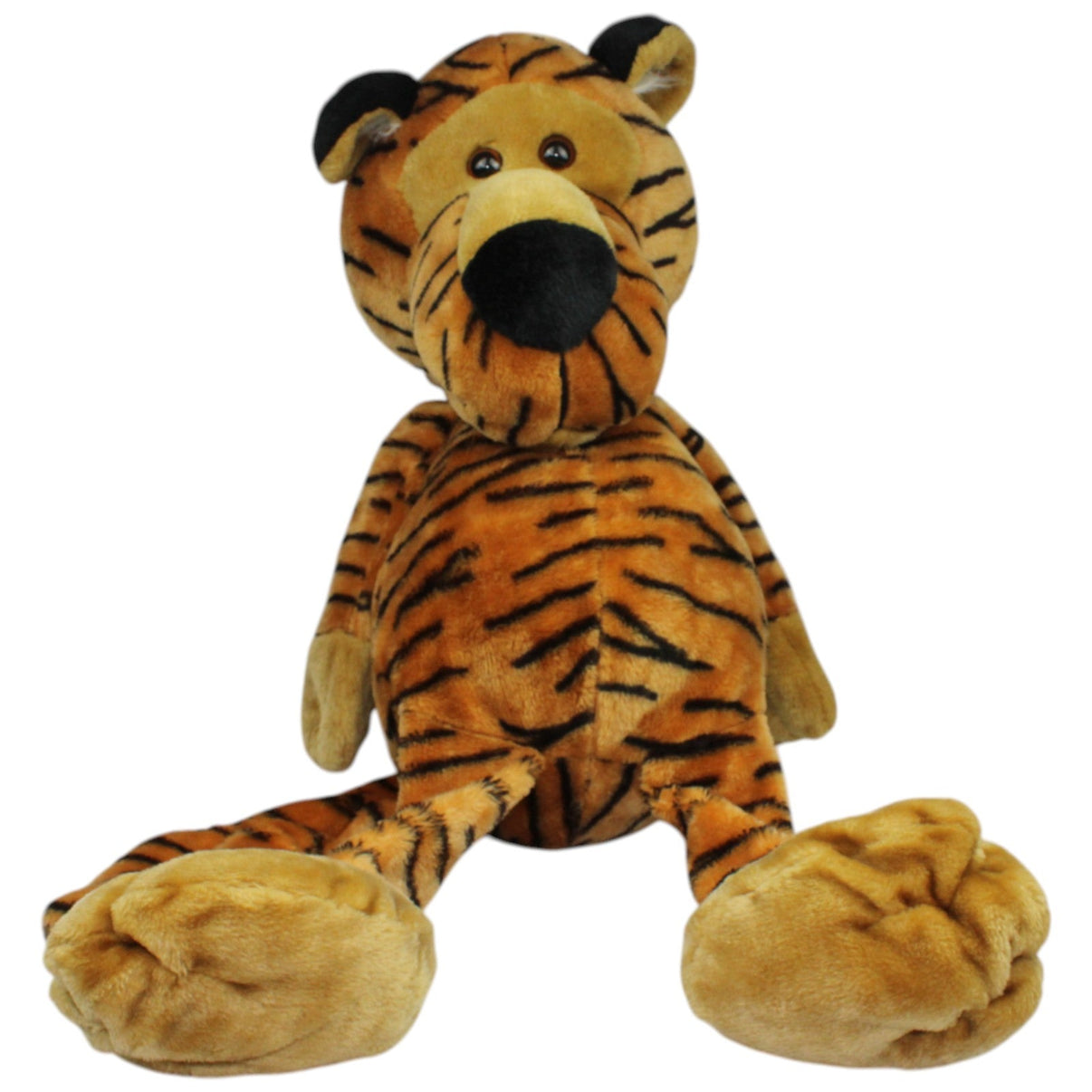 123000016601 POCO Riesiger Schlenker - Tiger Kuscheltier Kumpel Leo Gebraucht Raubkatze