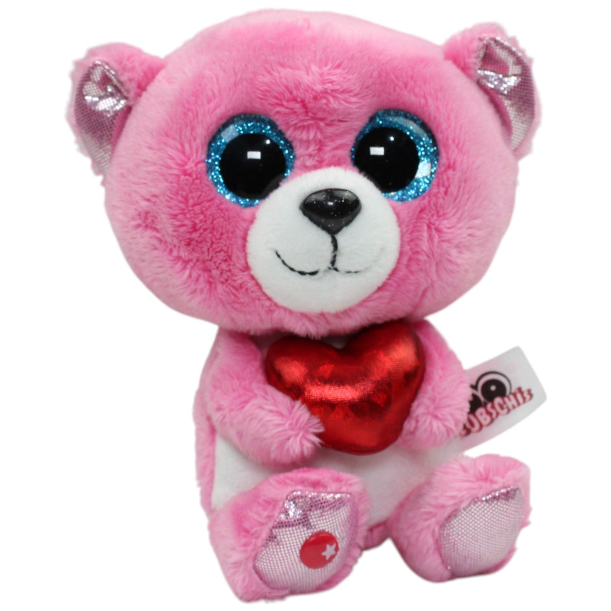 123000016610 NICI Glubschis, kleiner Bär Pummdi mit Herz Kuscheltier Kumpel Leo Gebraucht