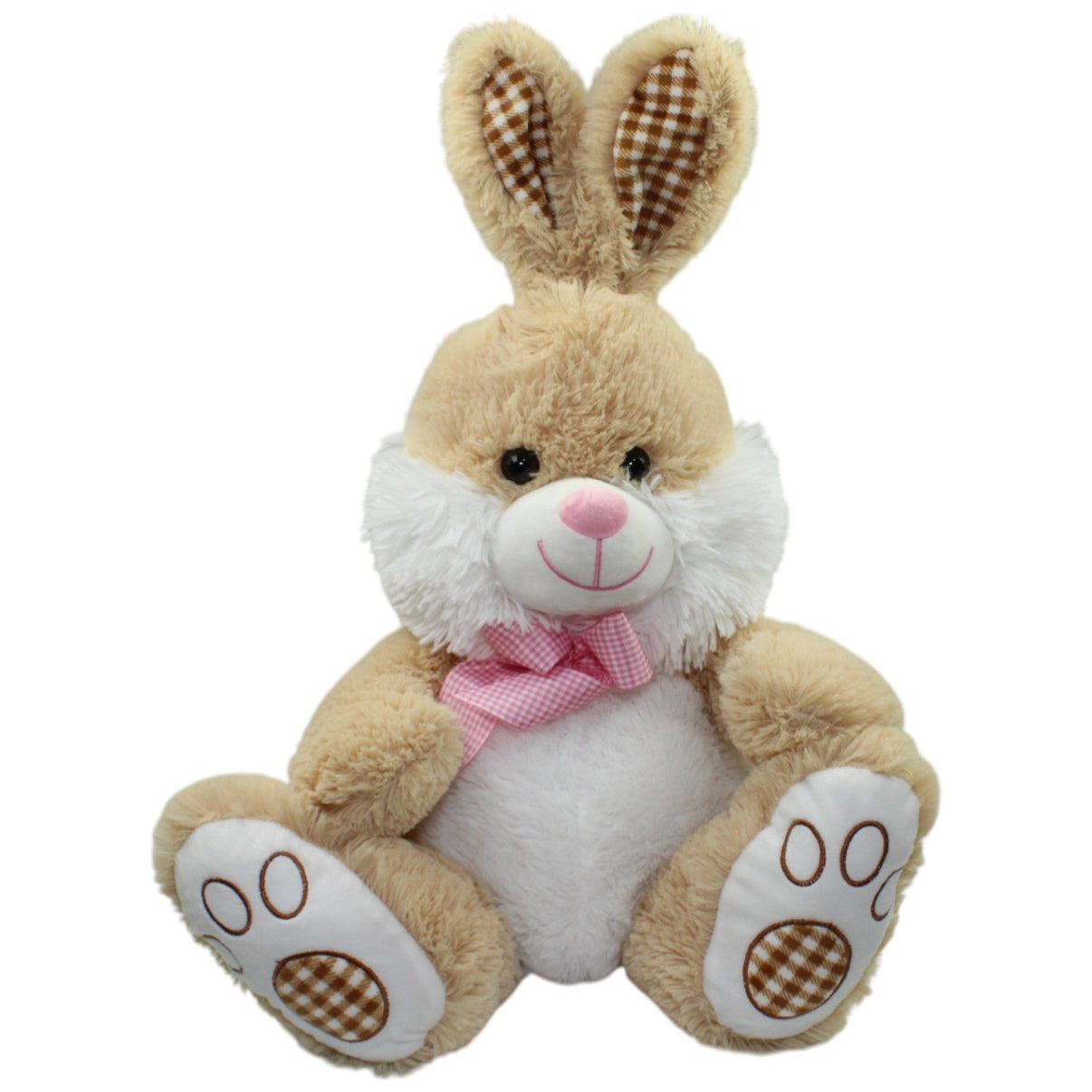 123000016612 Simba XL Beiger Hase mit rosa Schleife Kuscheltier Kumpel Leo Gebraucht