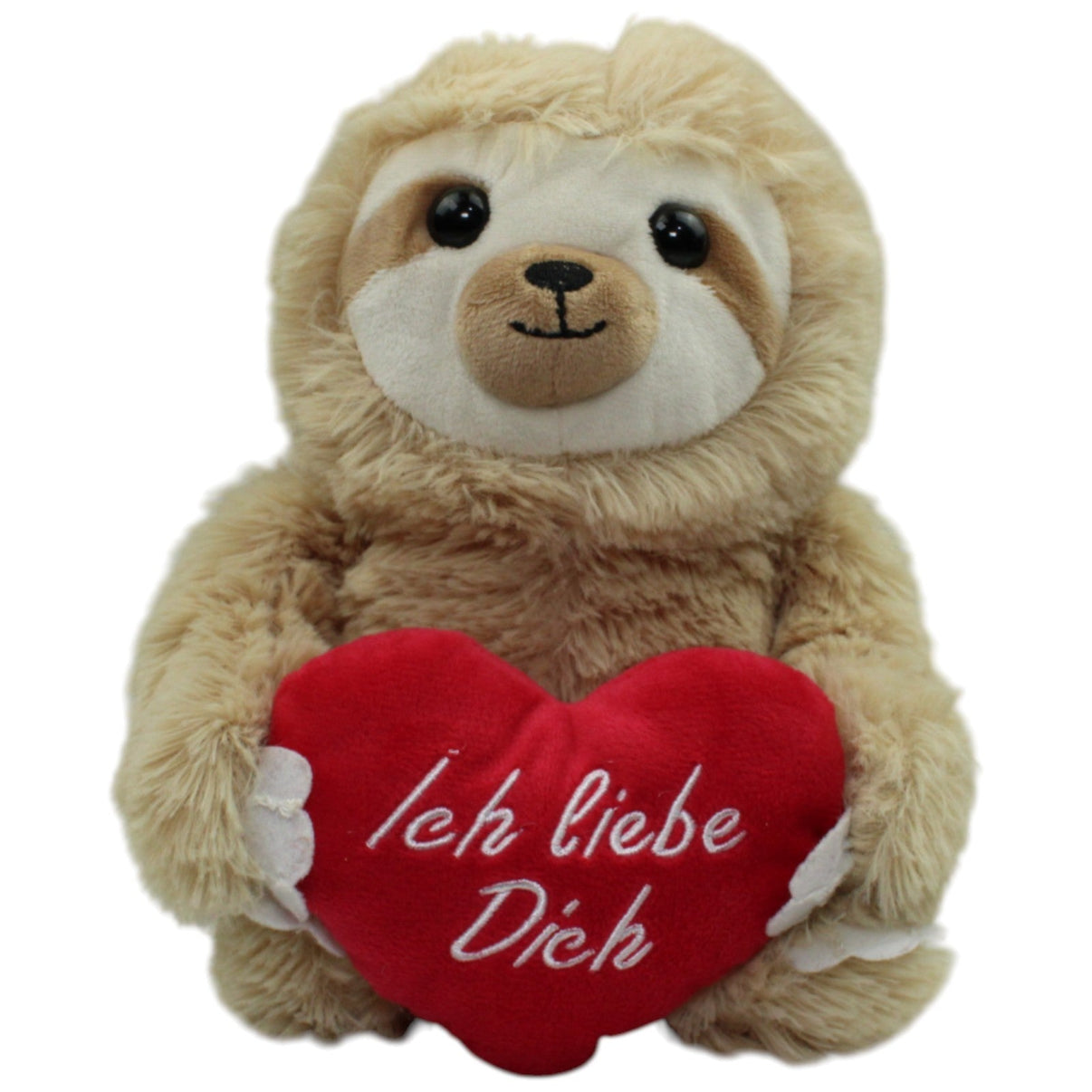 123000016620 Heunec Faultier mit Herz "Ich liebe Dich" Kuscheltier Kumpel Leo Gebraucht