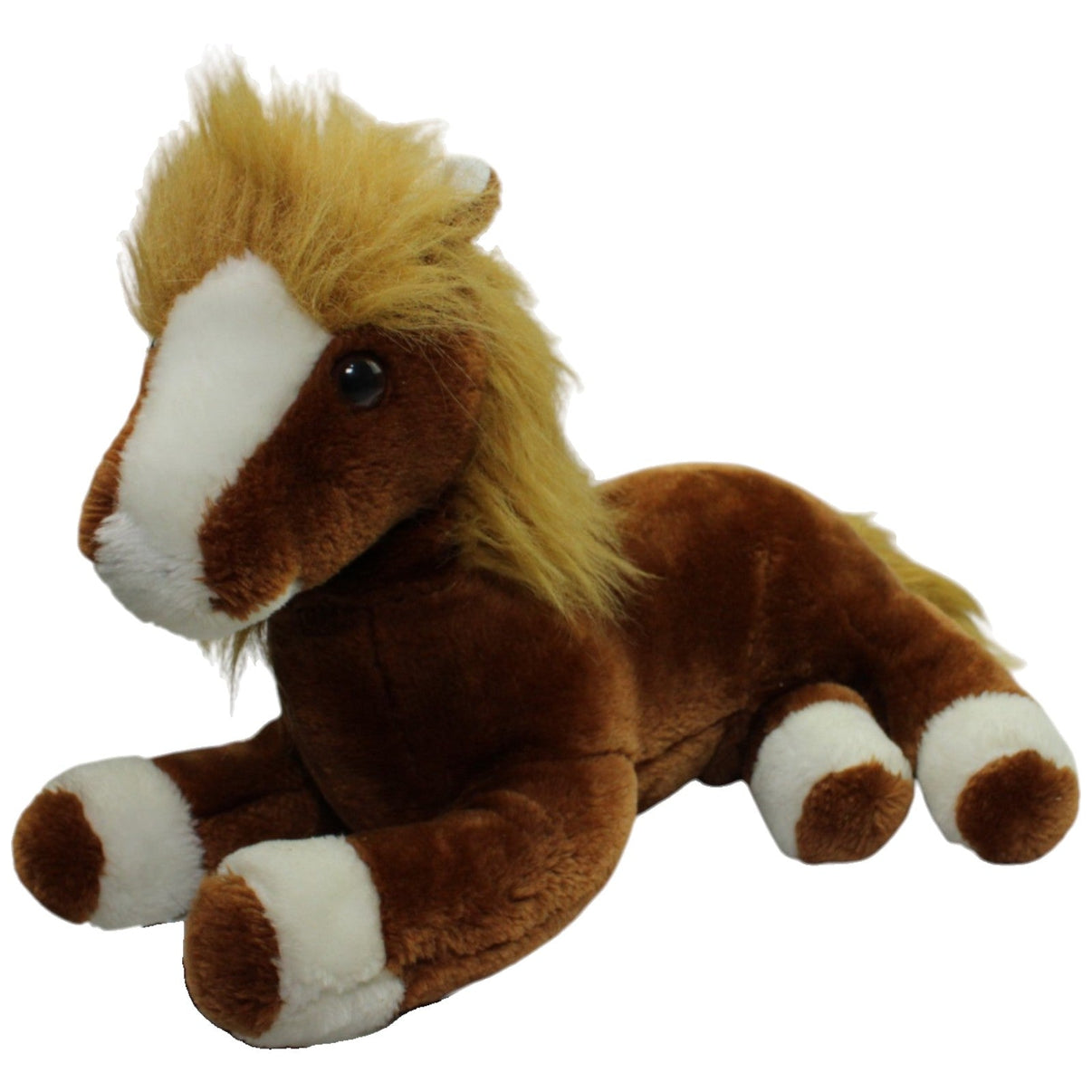 123000016621 Simba Super Toys, großes braunes Pony Kuscheltier Kumpel Leo Gebraucht Pferd