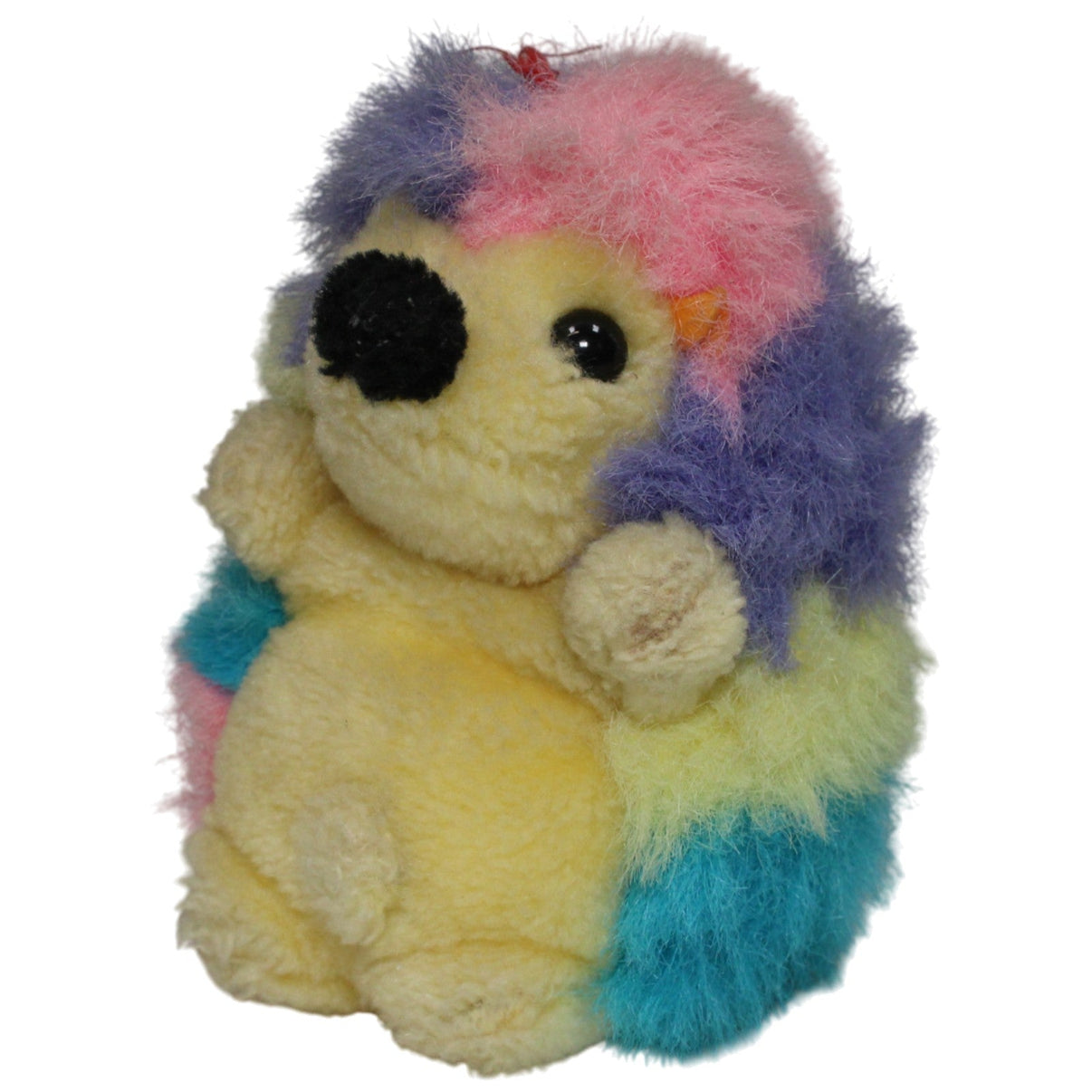 123000016800 Unbekannt Süßer bunter Igel Kuscheltier Kumpel Leo 16cm Gebraucht Kuscheltier