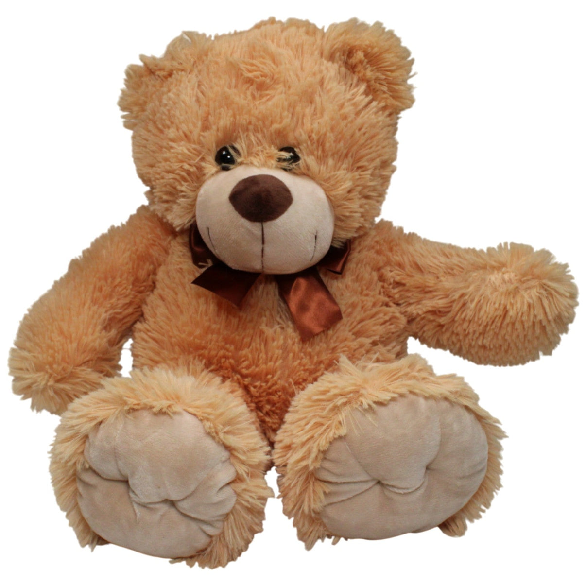 123000017199 Sunkid XL Teddybär mit Schleife, hellbraun Kuscheltier Kumpel Leo 50cm Braun Gebraucht