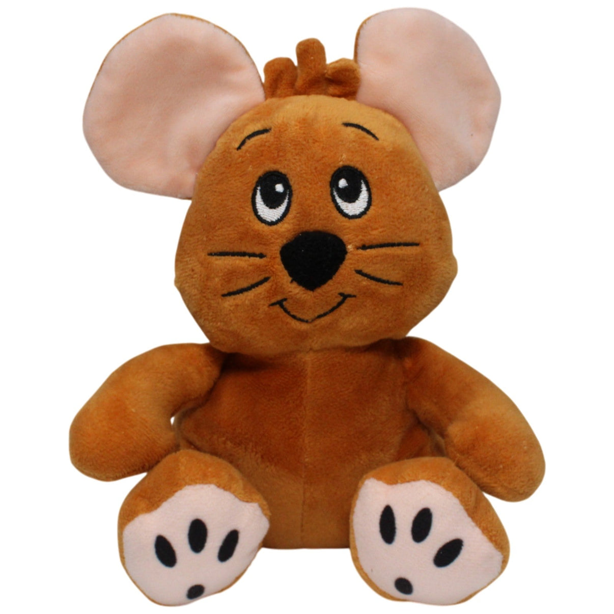 123000017248 team - d Sparkasse, Maus braun (ohne Halstuch) Kuscheltier Kumpel Leo 23cm Braun Gebraucht