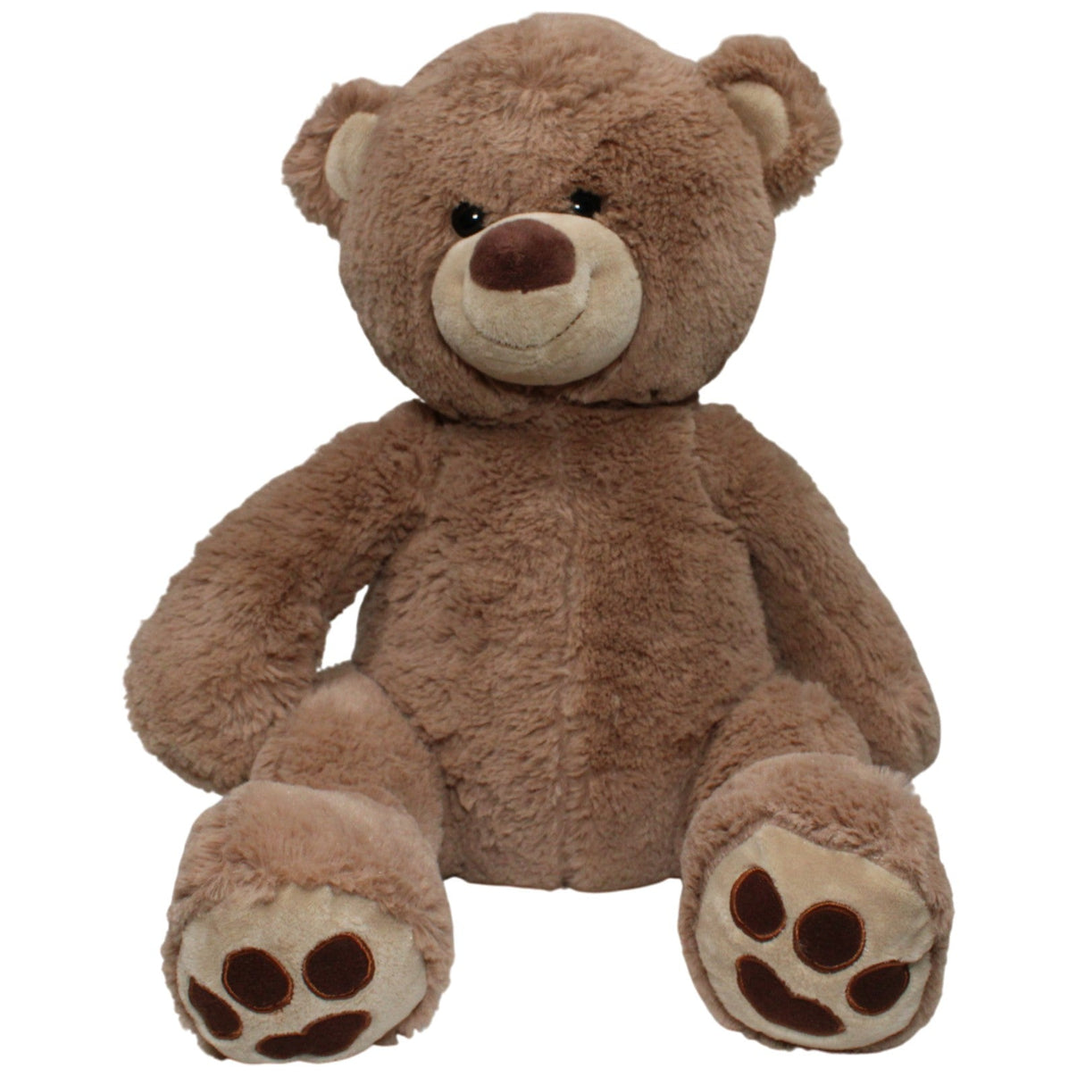 123000017328 TEDI Kuschelfreund XL Teddybär, hellbraun Kuscheltier Kumpel Leo 50cm Braun Gebraucht