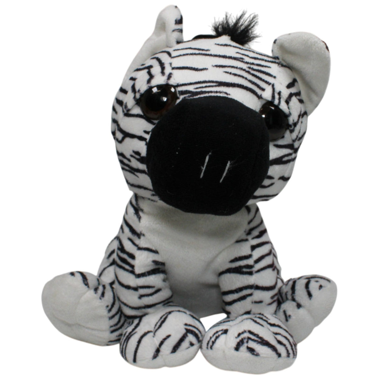 123000017336 SUN - DAY Süßes großes Zebra Kuscheltier Kumpel Leo 30cm Einzigartiges Produkt Gebraucht