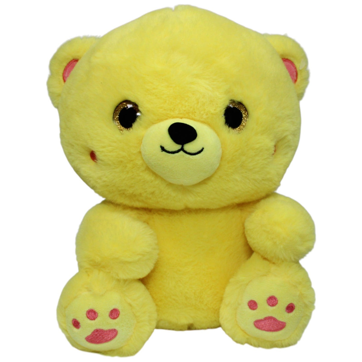 123000017375 Morgenroth Süßer gelber Teddybär Kuscheltier Kumpel Leo 28cm Gebraucht Gelb