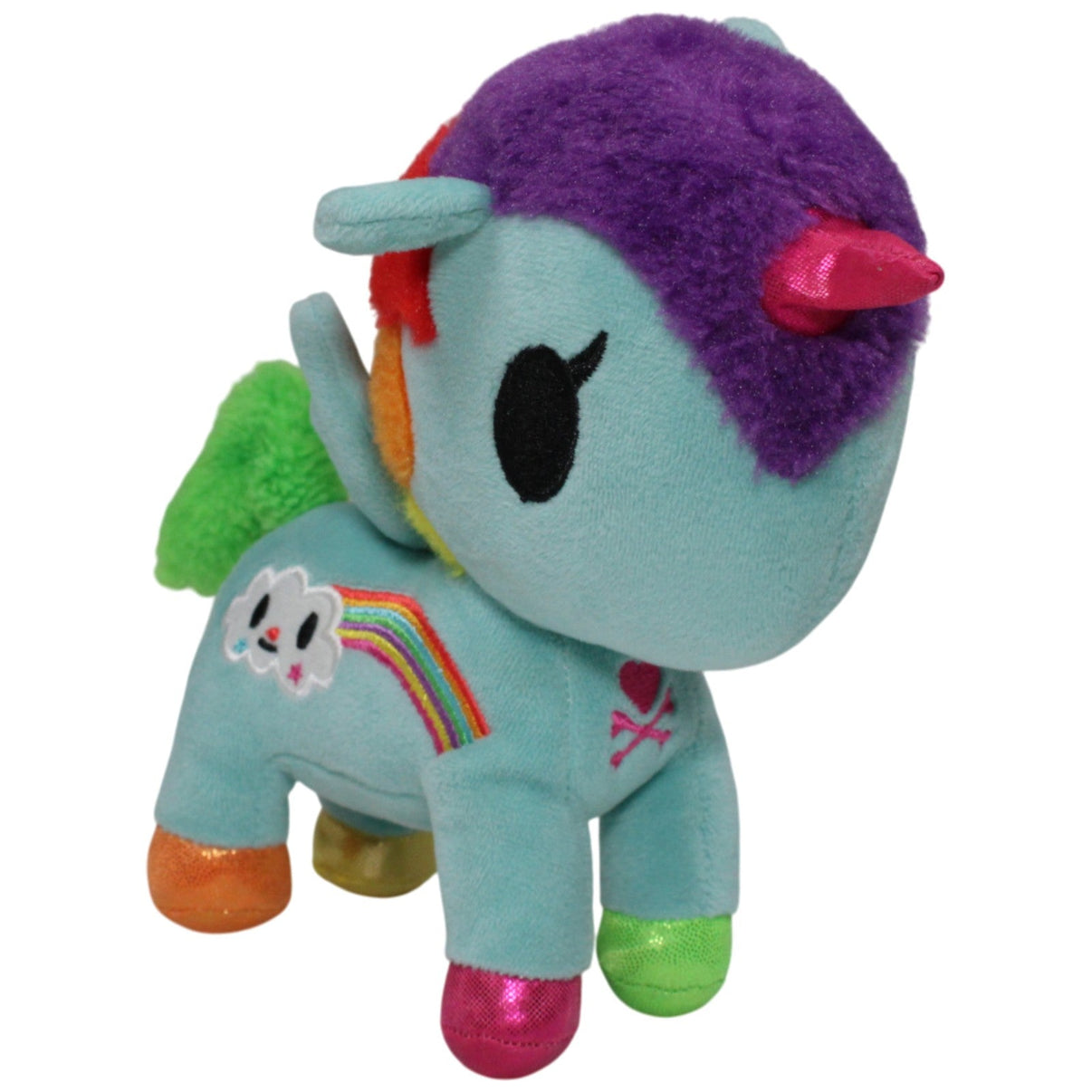 123000017385 Aurora Tokidoki, Einhorn Pixie Kuscheltier Kumpel Leo 20cm Gebraucht Kuscheltier