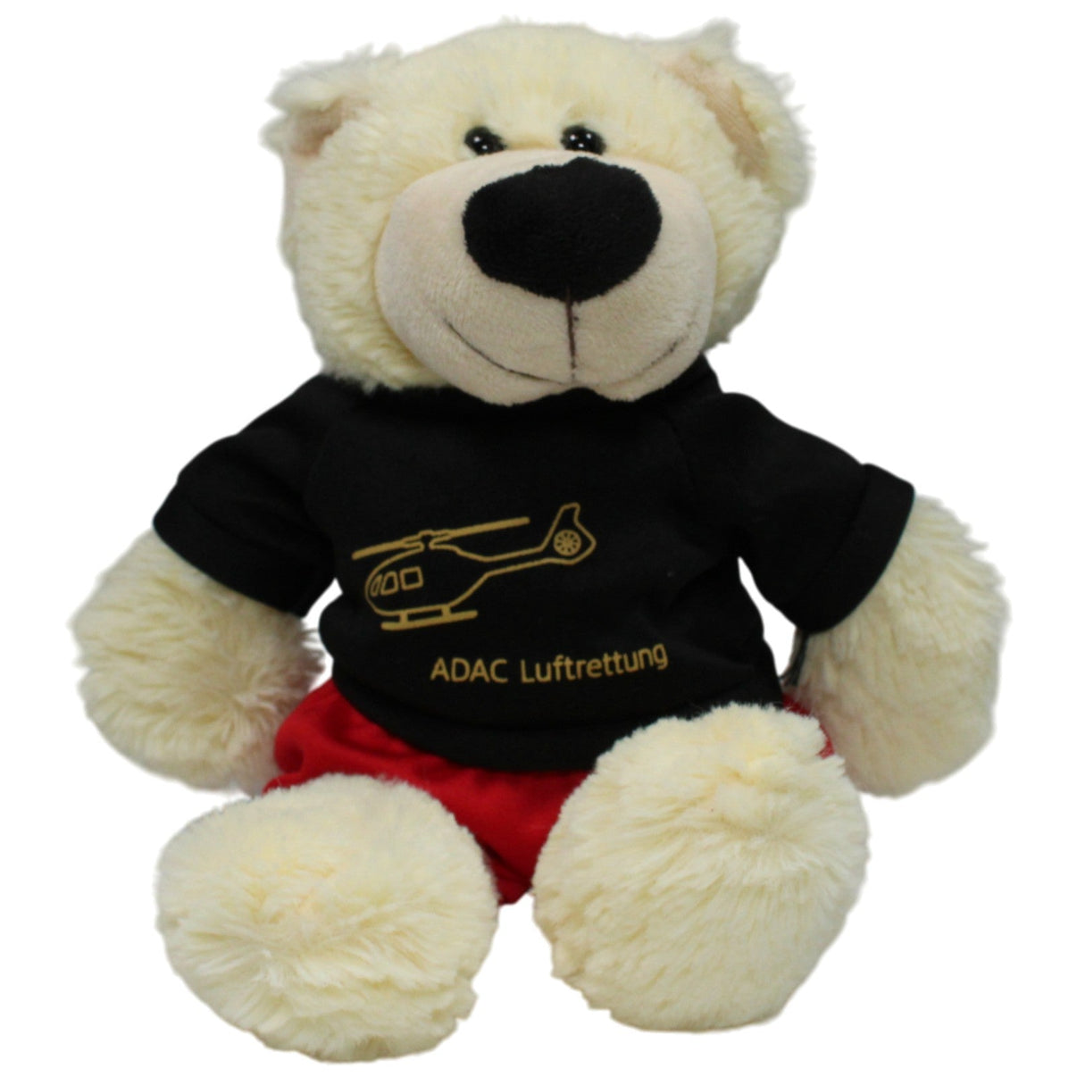 123000017404 Global Brand Concepts ADAC Luftrettung, Teddybär beige Kuscheltier Kumpel Leo 30cm Beige Gebraucht