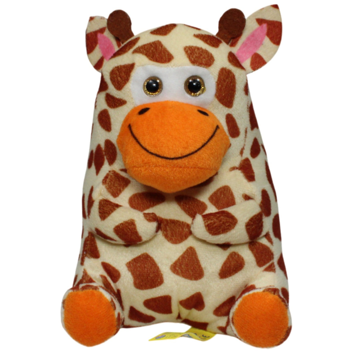 123000017472 Whitehouse Leisure Bananas, pummelige Giraffe mit Glitzeraugen Kuscheltier Kumpel Leo 20cm Beige Braun