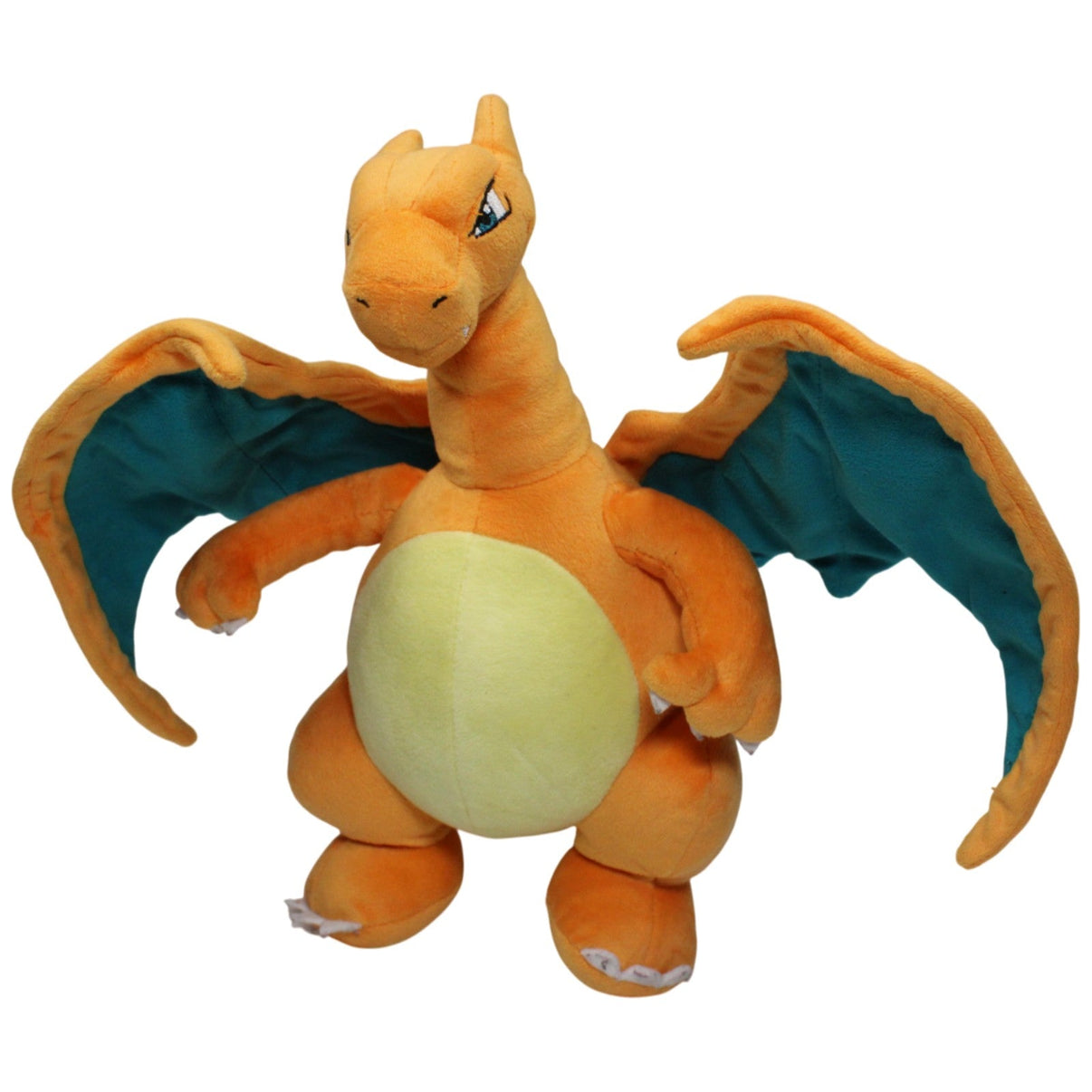 123000017659 BOTI Glurak aus Pokémon Plüschfigur Kumpel Leo 2019 30cm Blau