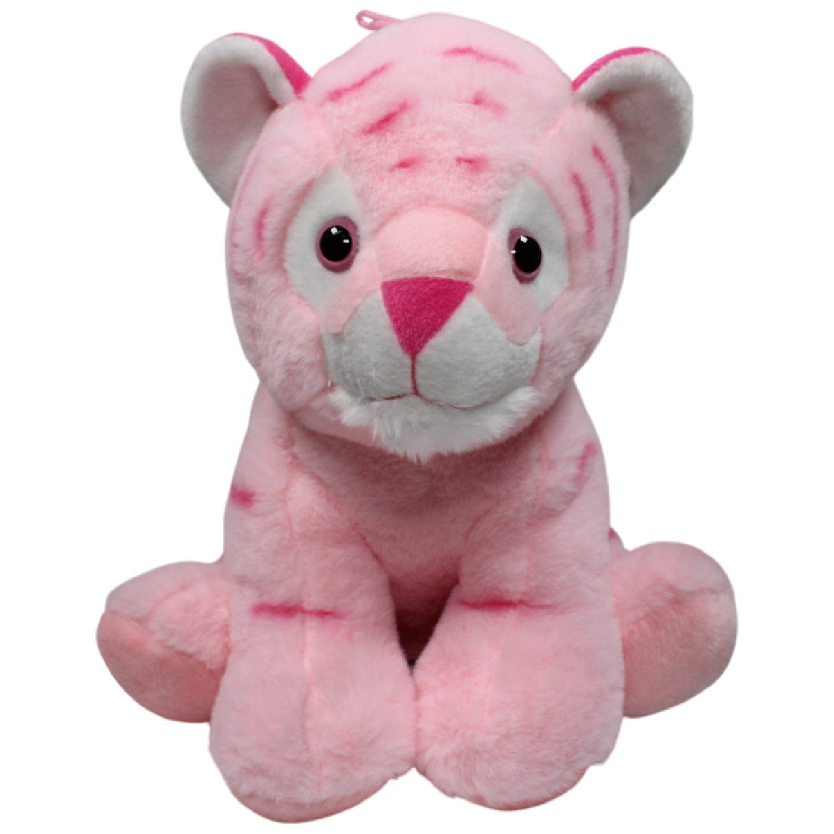 123000017704 FLOTI Flos Toys, großes rosa Tigerjunges Kuscheltier Kumpel Leo 35cm Gebraucht Kuscheltier