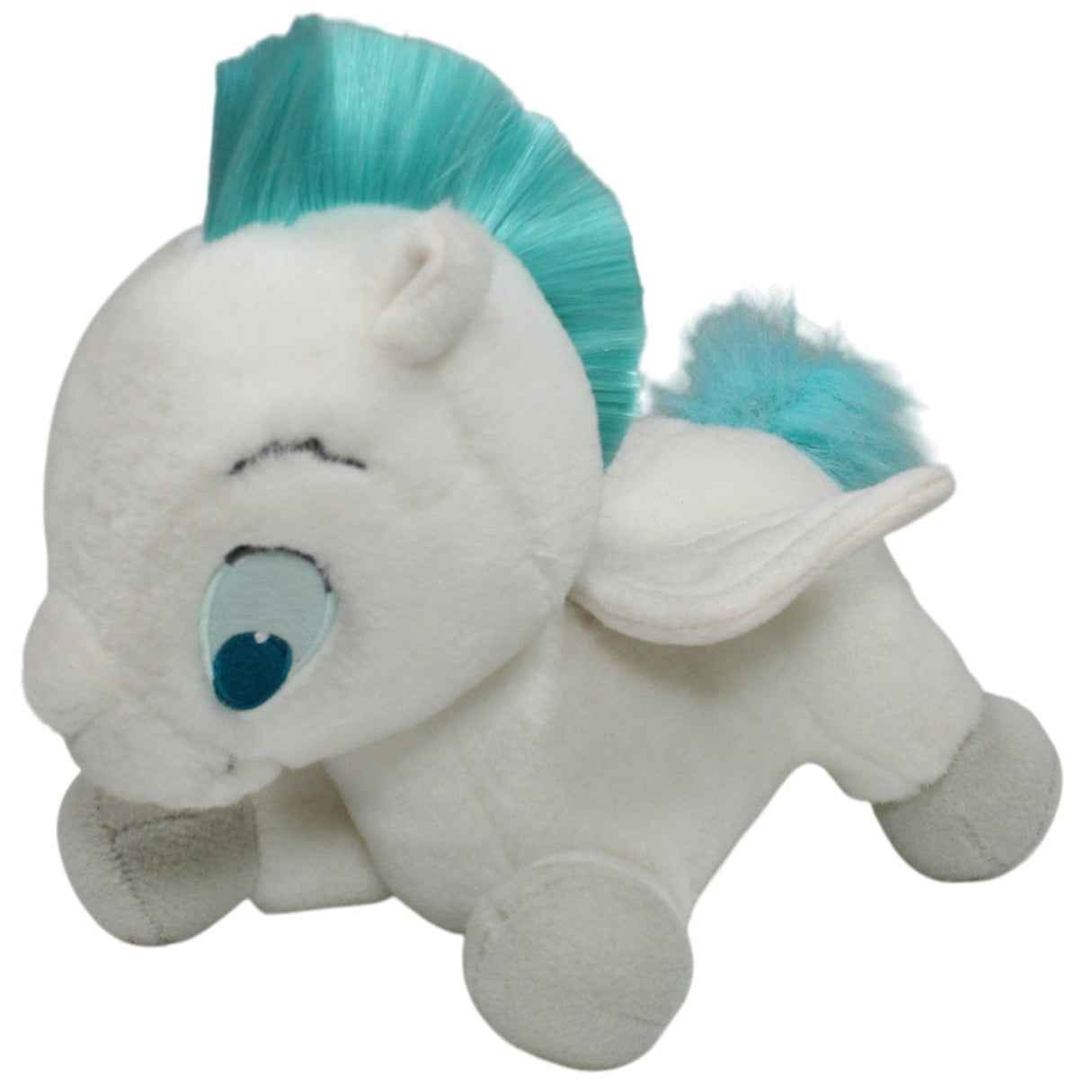 123000017708 Disney Disneyland Paris, Baby Pegasus aus Hercules Kuscheltier Kumpel Leo 25cm _Vintage_ Blau
