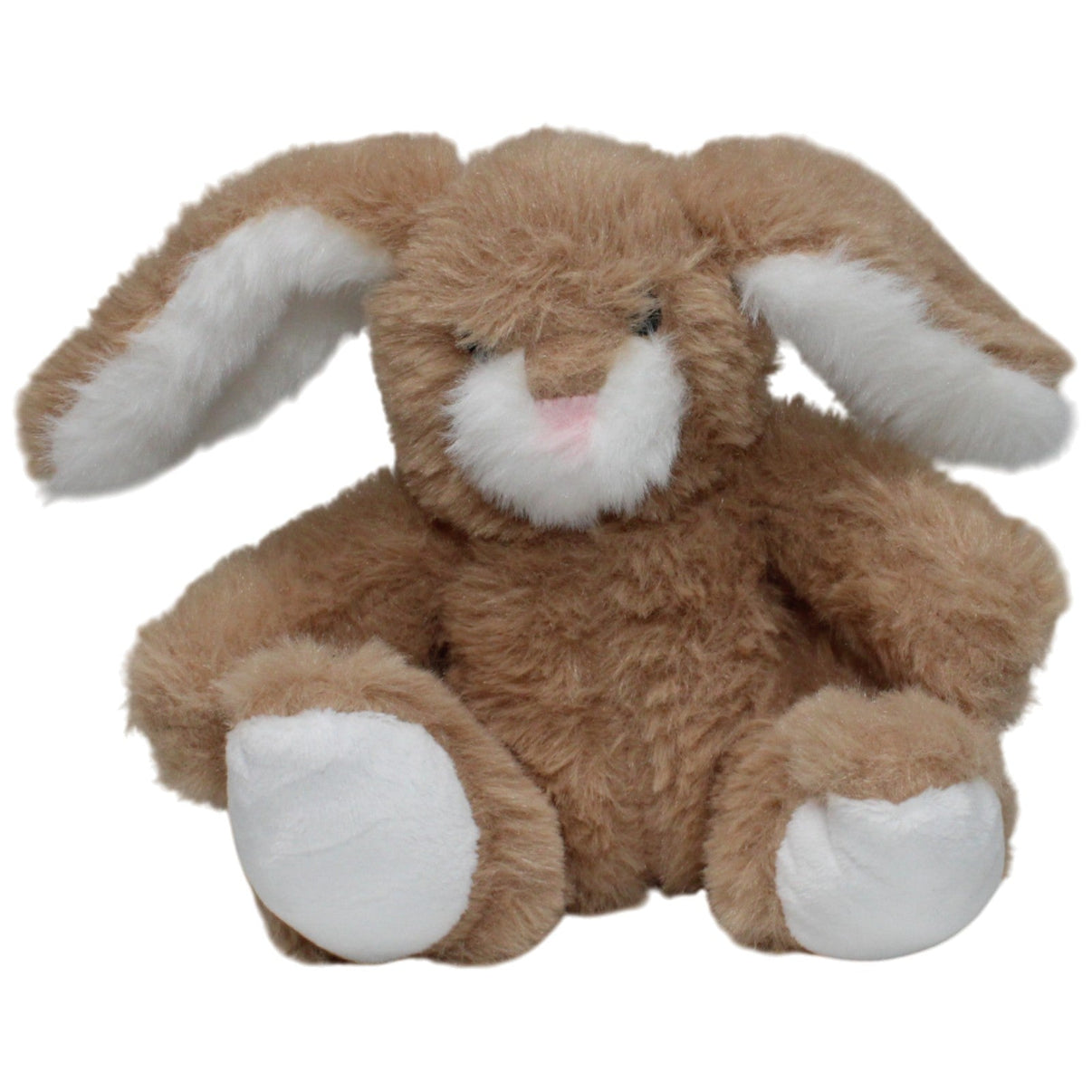 123000017715 Jutrzenka Dobre Miasto Weicher Hase mit langen Ohren Kuscheltier Kumpel Leo 15cm Braun Gebraucht