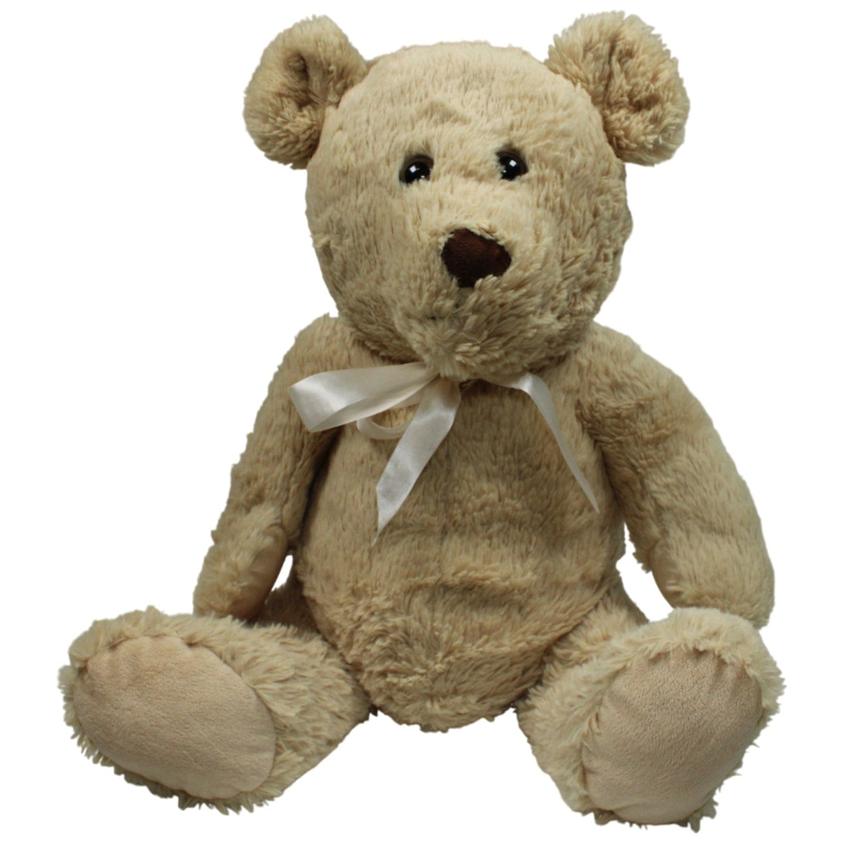 123000017716 Tesco Stores Cuddle Me Friends, XL Teddybär mit Schleife Kuscheltier Kumpel Leo 55cm Beige Gebraucht