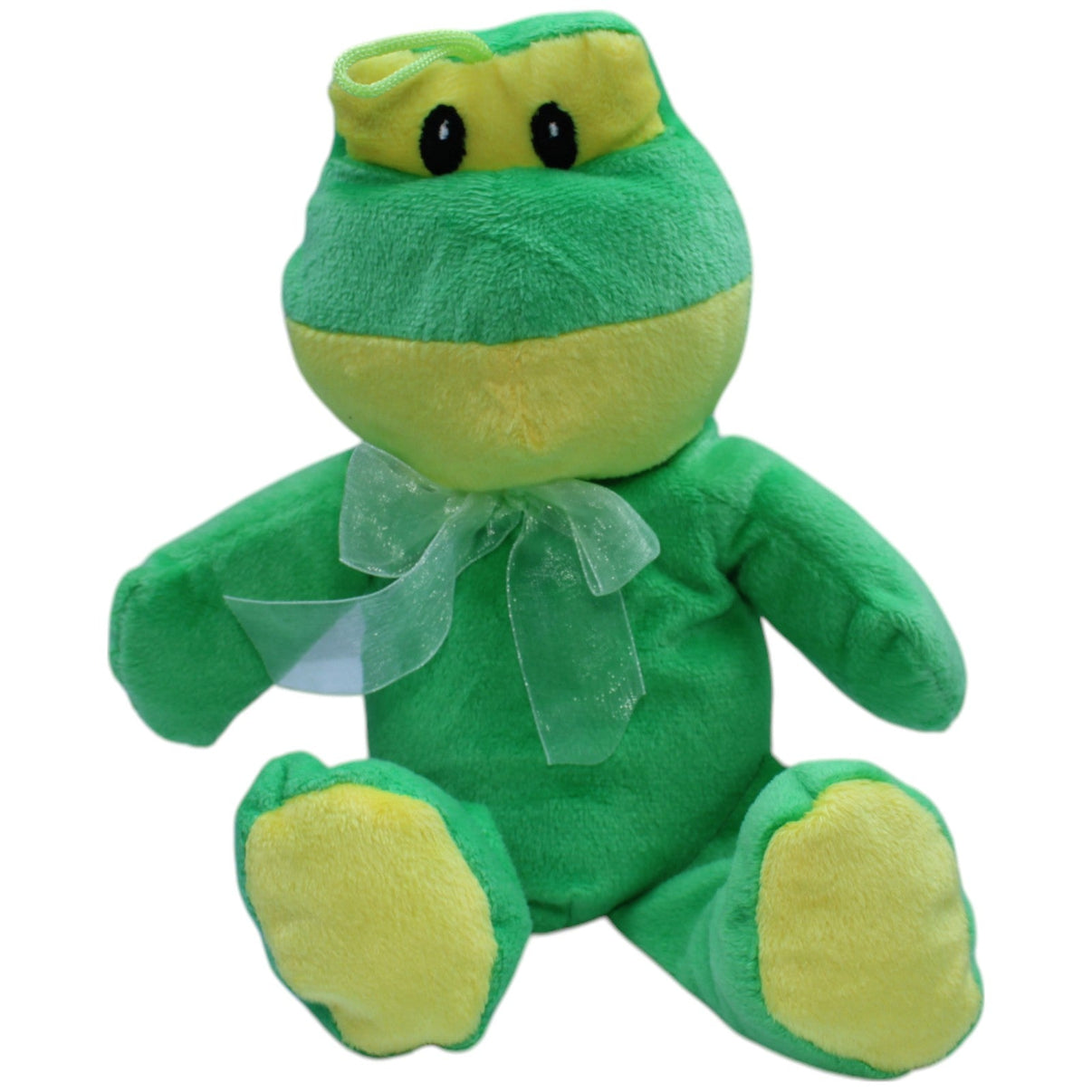 12310629 DOLY TOYS Schlenker - Frosch, grün Kuscheltier Kumpel Leo Gebraucht