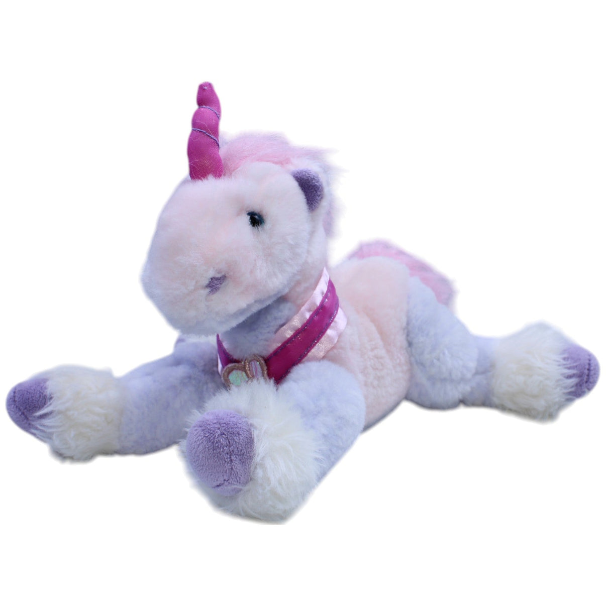 12311210 Animal Alley Toys "R" Us, schönes Einhorn Kuscheltier Kumpel Leo Gebraucht Vintage