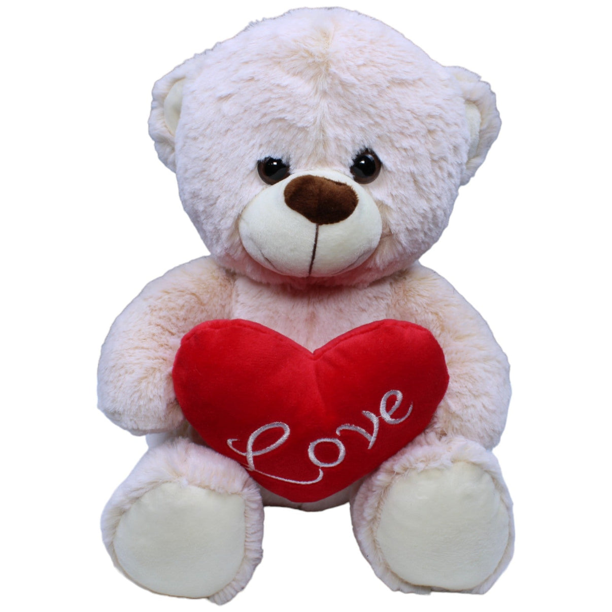 1235108 Nanu-Nana Teddybär mit Herz "Love" Kuscheltier Kumpel Leo Bär Gebraucht Teddy