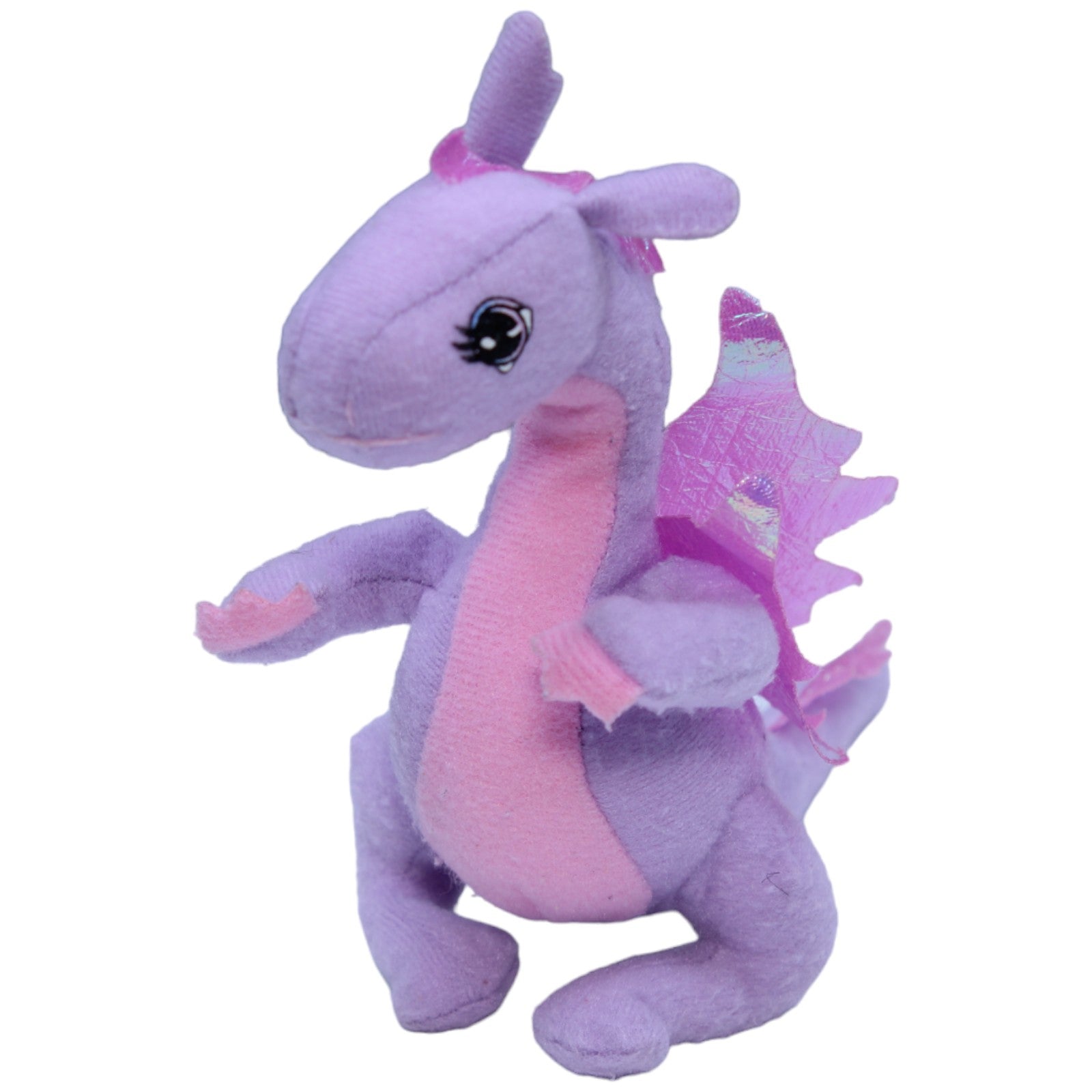 Vintage Barbie Rapunzel Drache Penelope, lila Kuscheltier Kumpel Leo