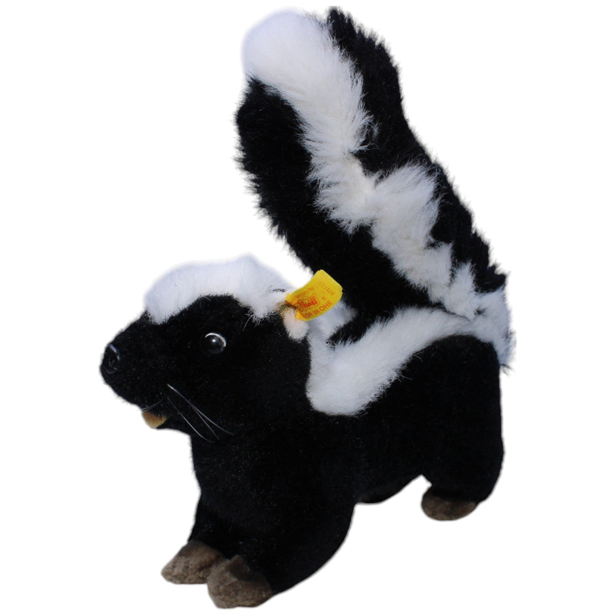 1238301 Steiff Stinktier (071713) Kuscheltier Kumpel Leo Gebraucht Vintage