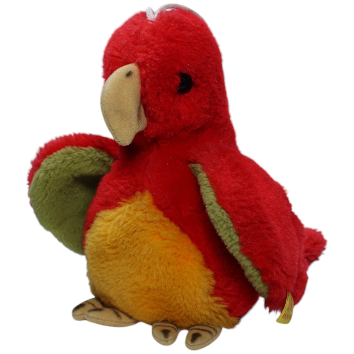 1238333 Steiff Papagei (6371/18) Spieluhr Kumpel Leo Gebraucht