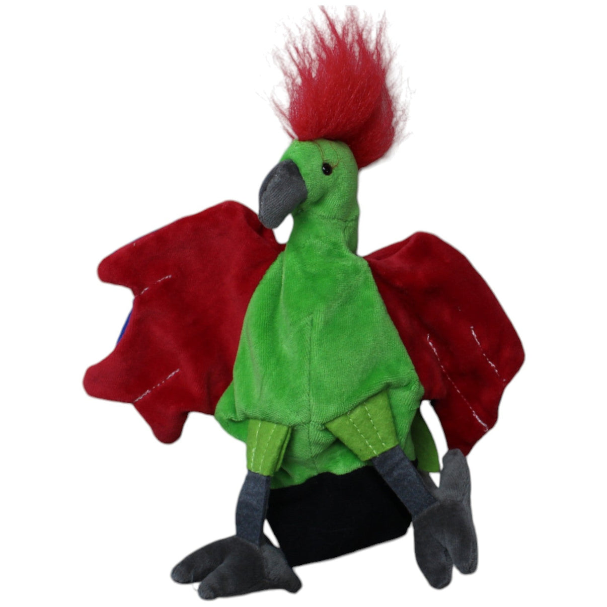1238414 BUTLERS Papagei Handpuppe Kumpel Leo Gebraucht Vogel