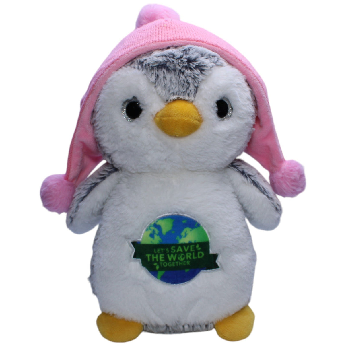 1238530 FLOTI Großer Pinguin "Save the world" Kuscheltier Kumpel Leo Gebraucht